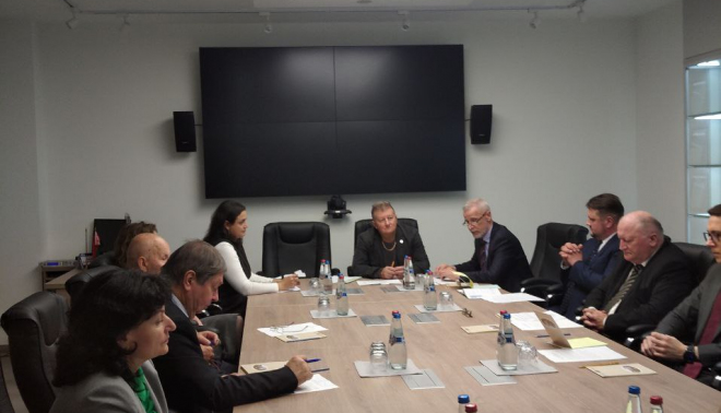 Заседание двусторонней рабочей группы по российско-белорусскому сотрудничеству в Антарктике.